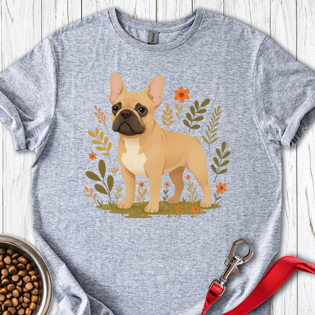 French Bulldog Flowers Sport Grey