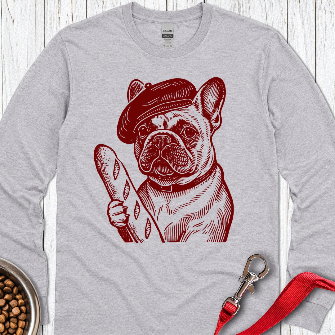 French Bulldog Long Sleeve — Sport Grey