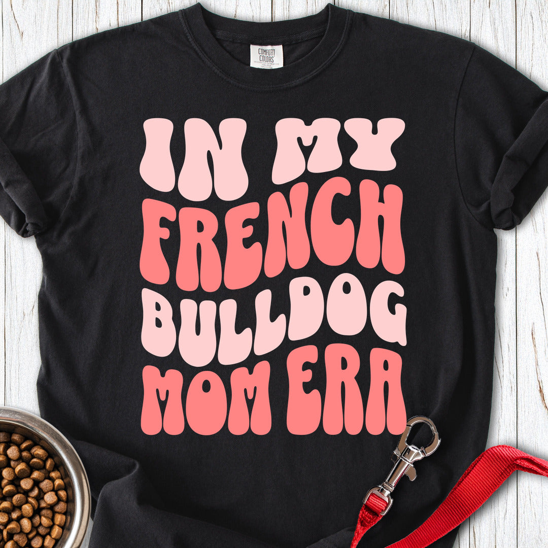 French Bulldog Mom Premium Tee Black