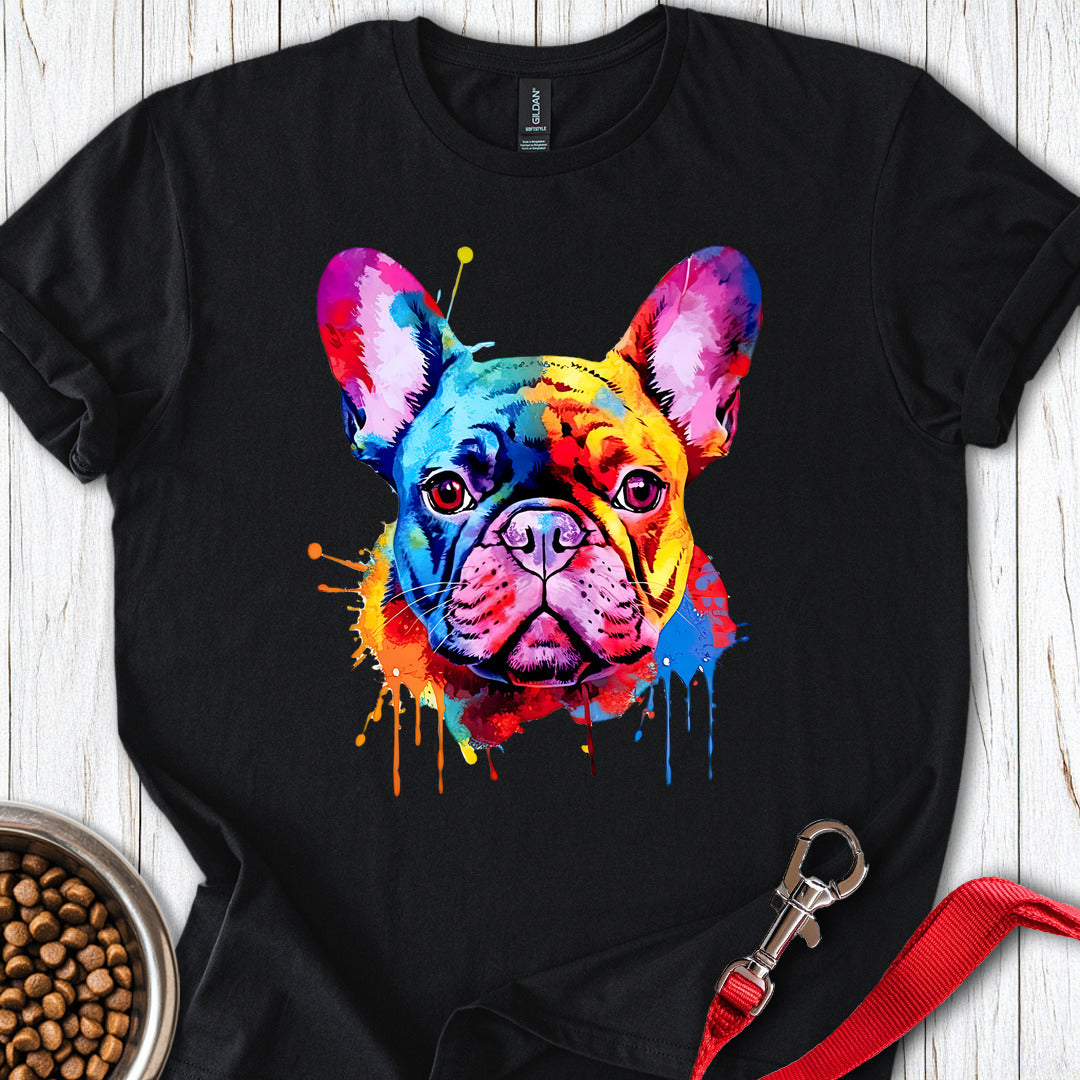 French Bulldog Painting Black
