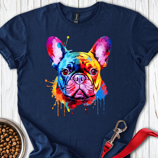 French Bulldog Painting Navy