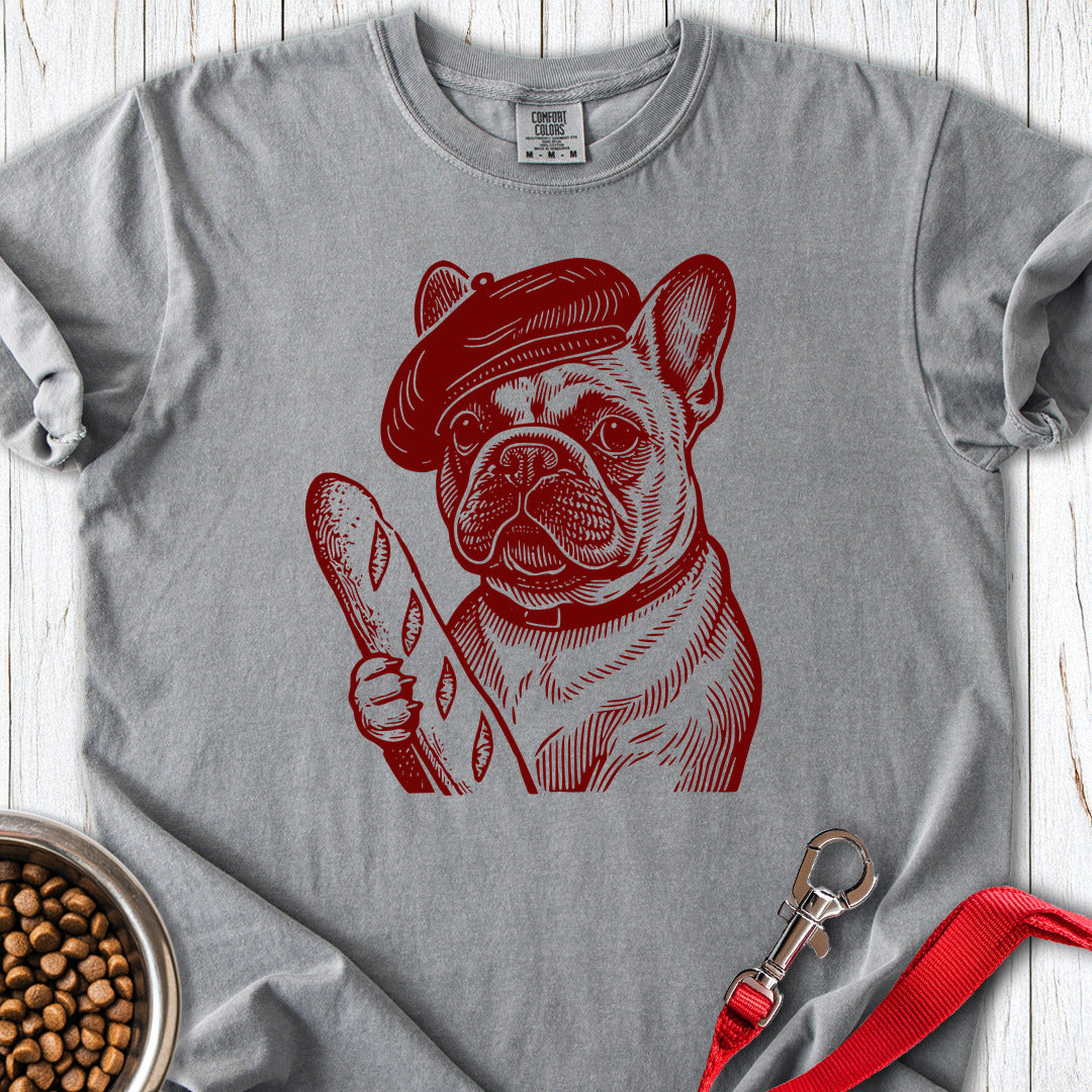 French Bulldog Premium Tee Grey
