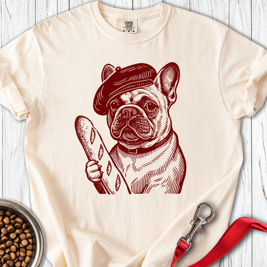 French Bulldog Premium Tee Ivory