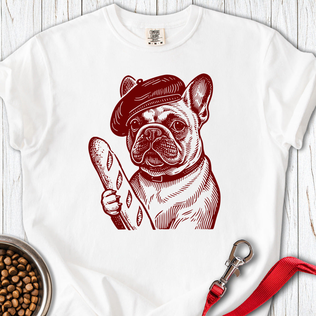 French Bulldog Premium Tee White