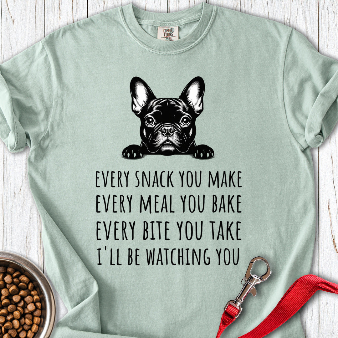 French Bulldog Snack Premium Tee Bay