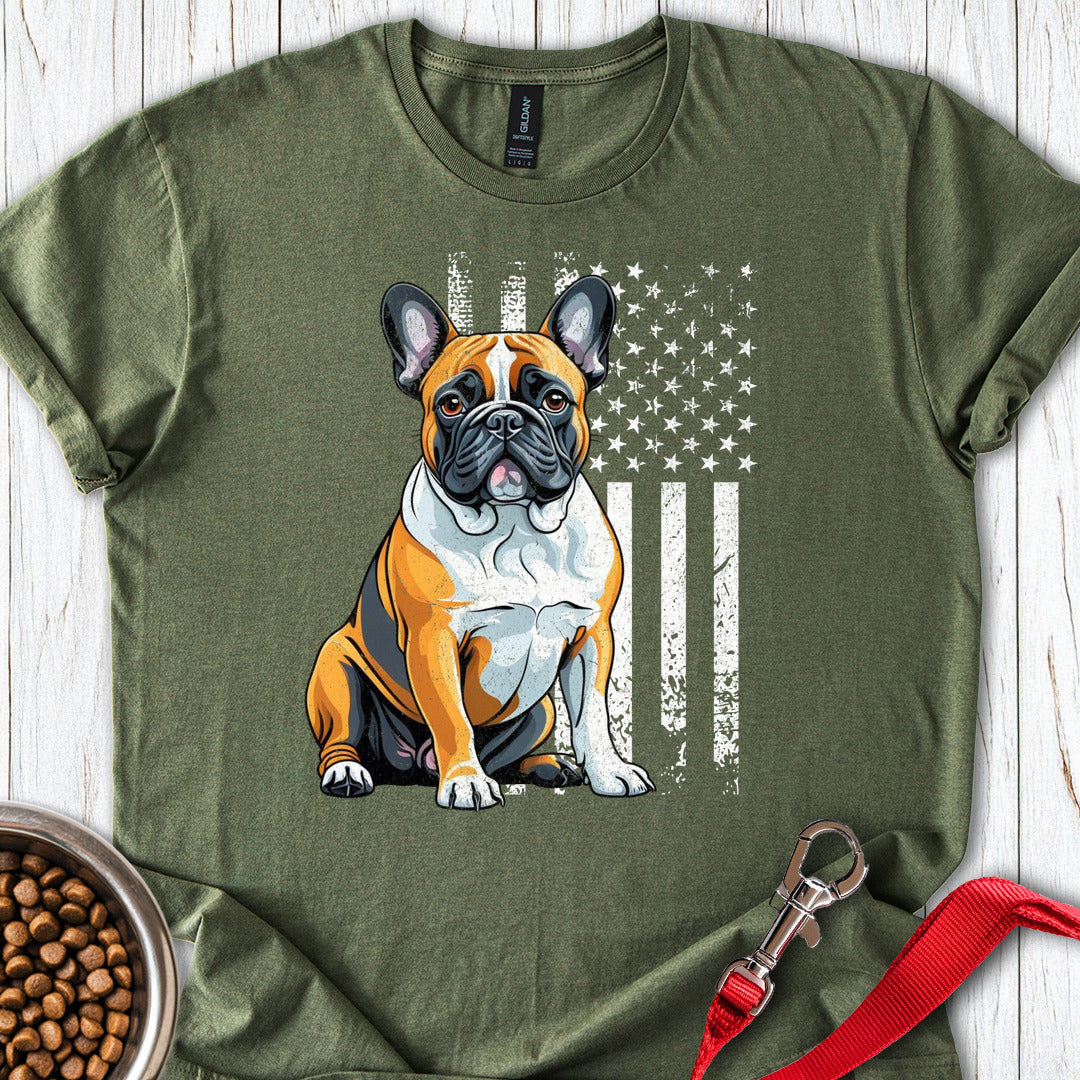 French Bulldog USA Military Green