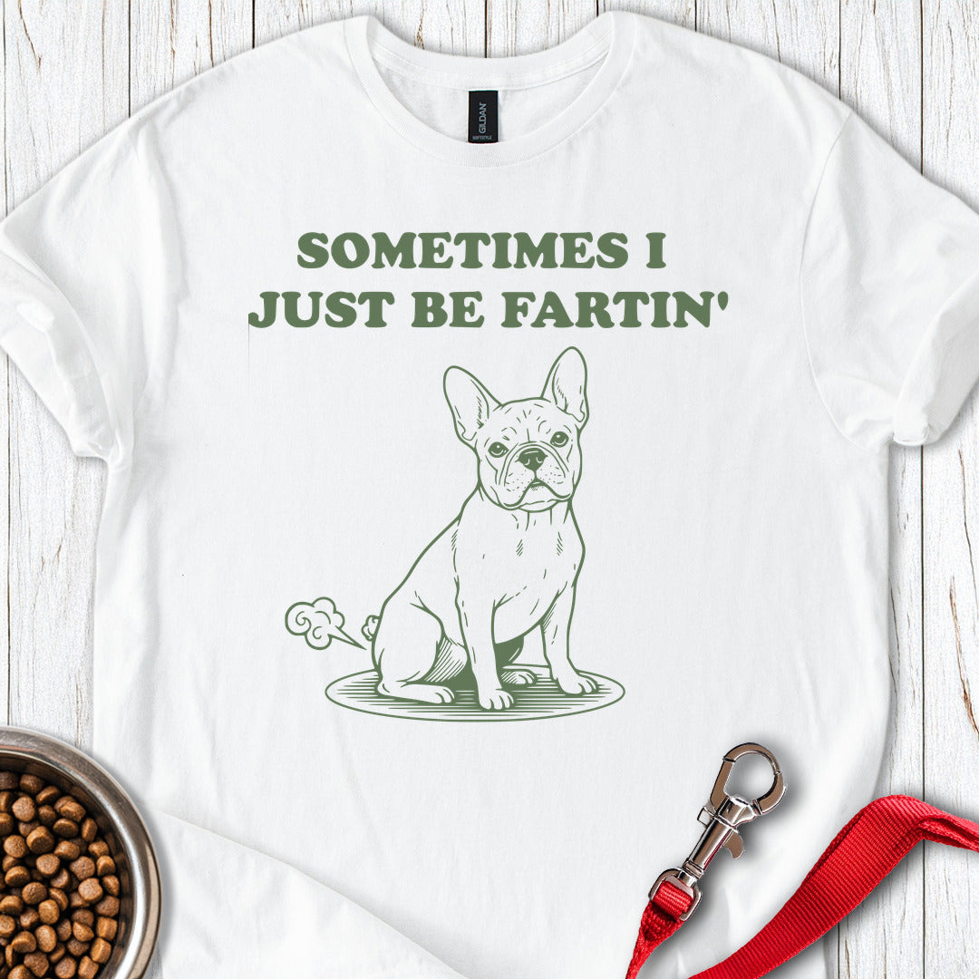 French Bulldogs Fart White