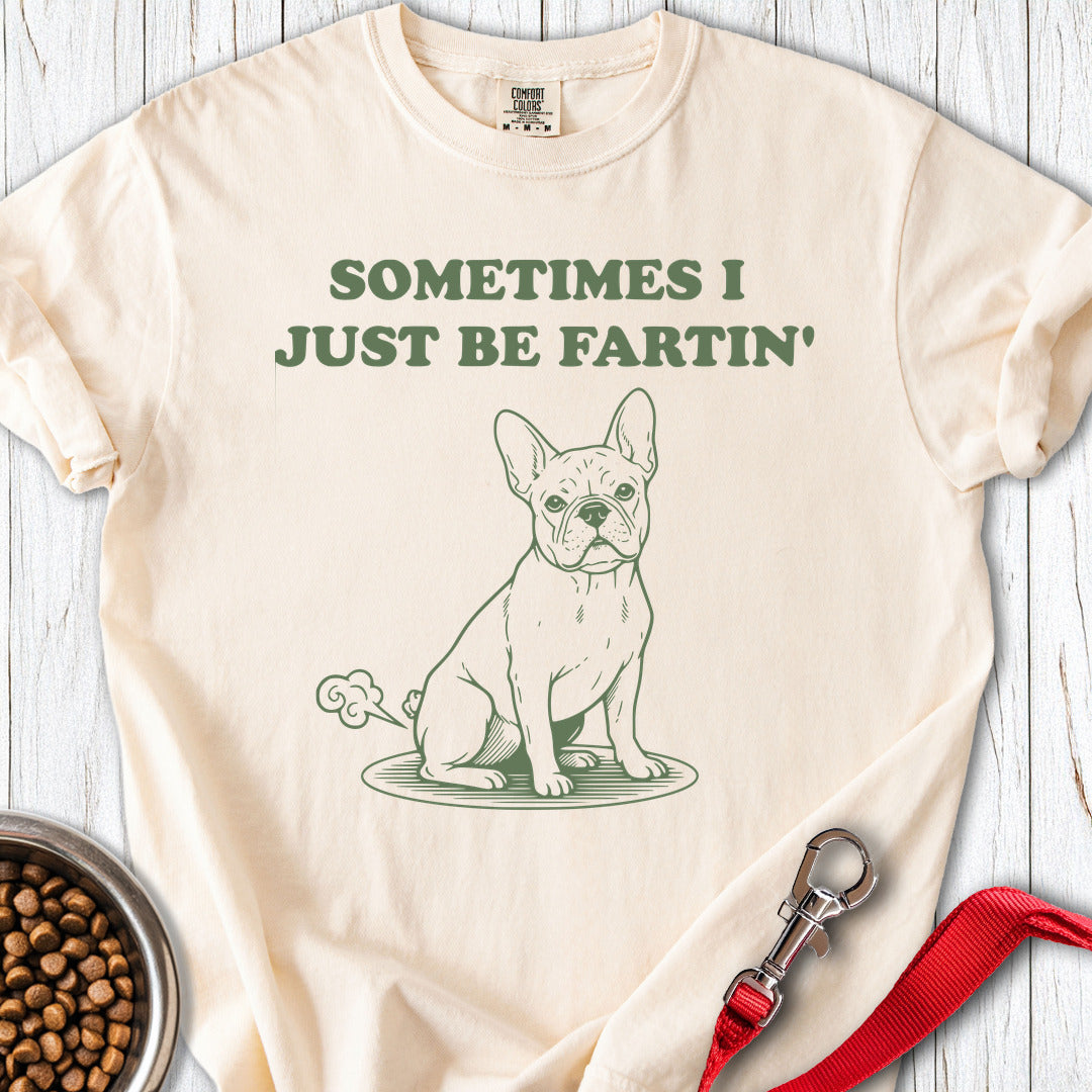 French Bulldogs Fart Premium Tee Ivory
