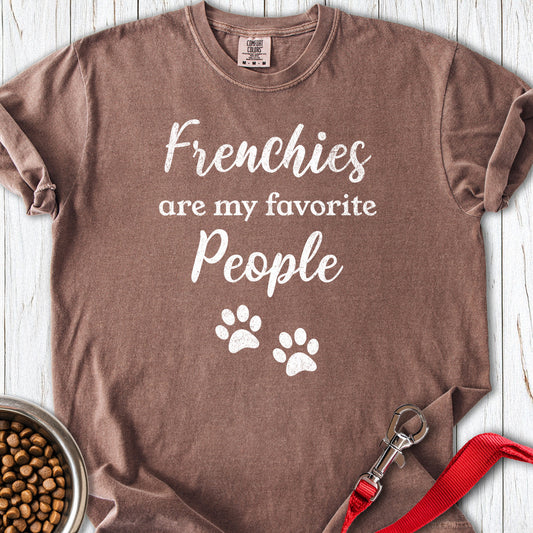 French Bulldogs Favorite People Premium Tee Espresso