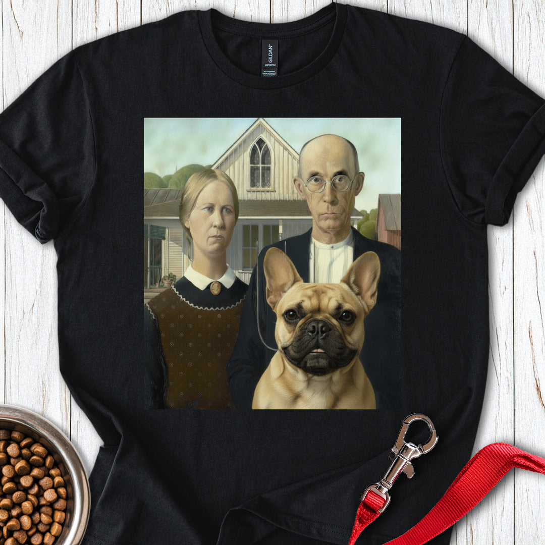 Frenchie American Gothic Black