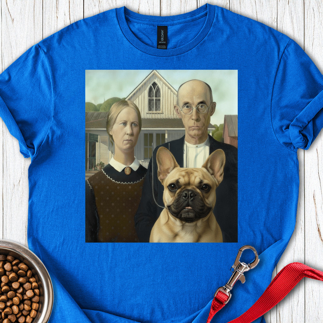Frenchie American Gothic Royal