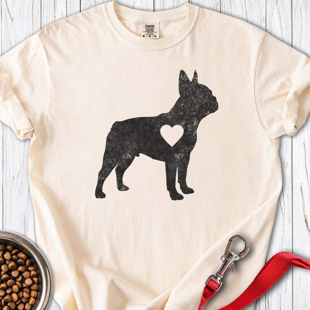 Frenchie Love Premium Tee Ivory