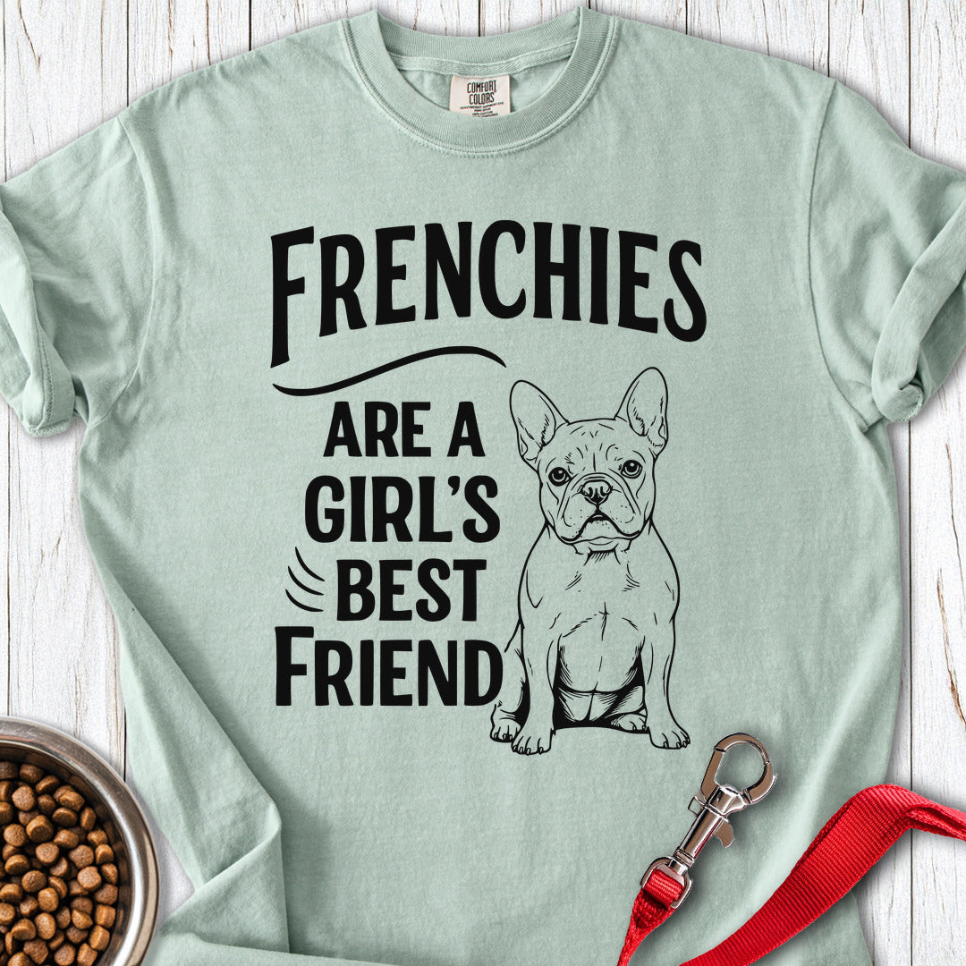 Frenchies & Girls Premium Tee Bay