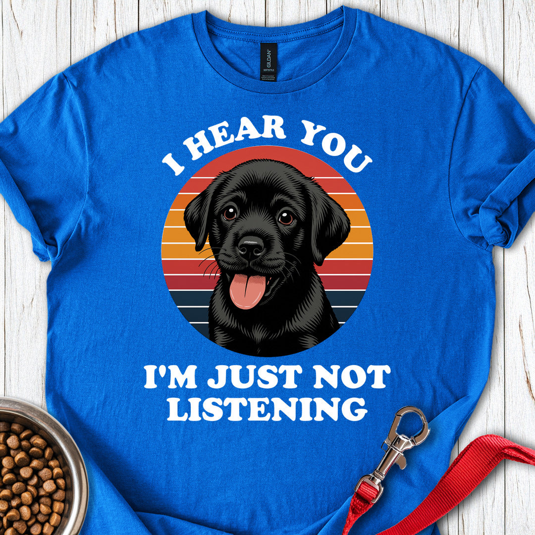 Funny Black Labrador Puppy Royal