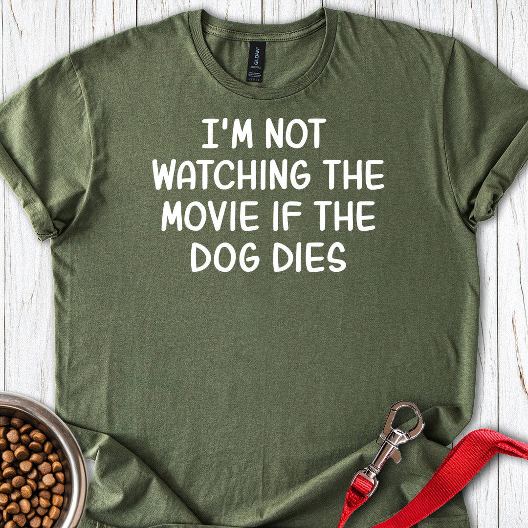 Funny Dog Movie Military Green