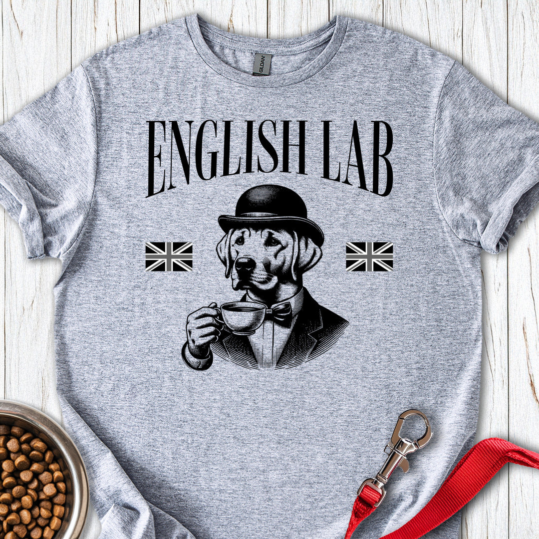 Funny English Labrador Sport Grey