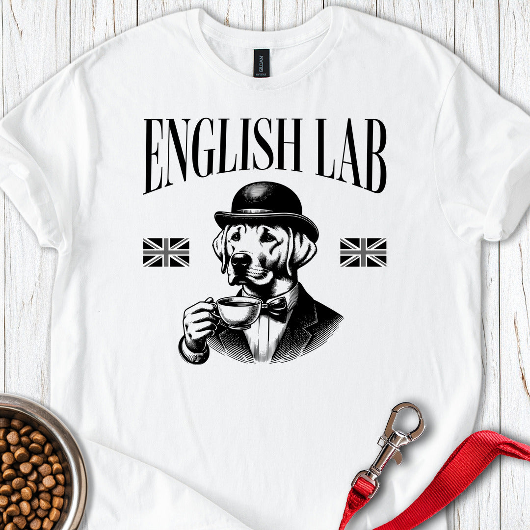 Funny English Labrador White