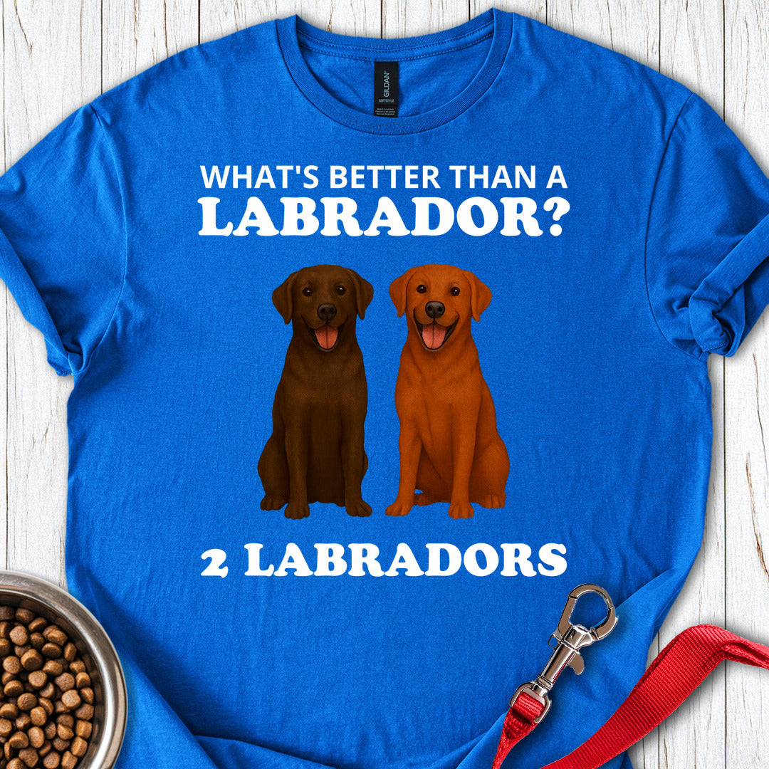 Funny Fox Red and Chocolate Labrador Royal