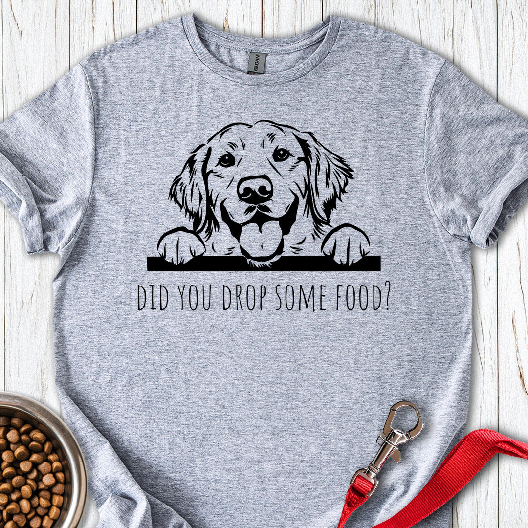 Funny Golden Retriever Sport Grey