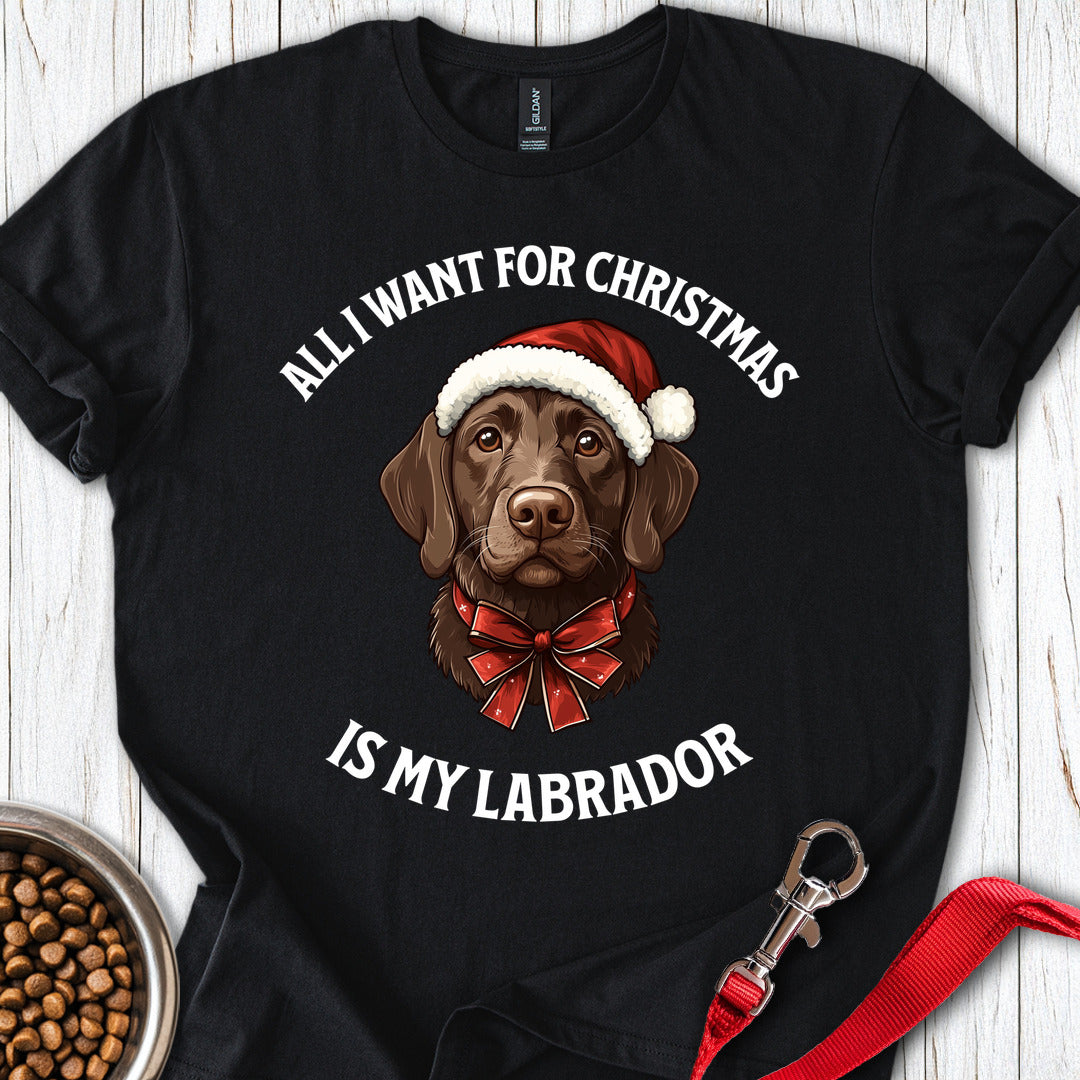 Funny Labrador Christmas Labrador Black