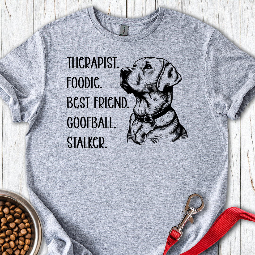 Funny Labrador Titles Sport Grey