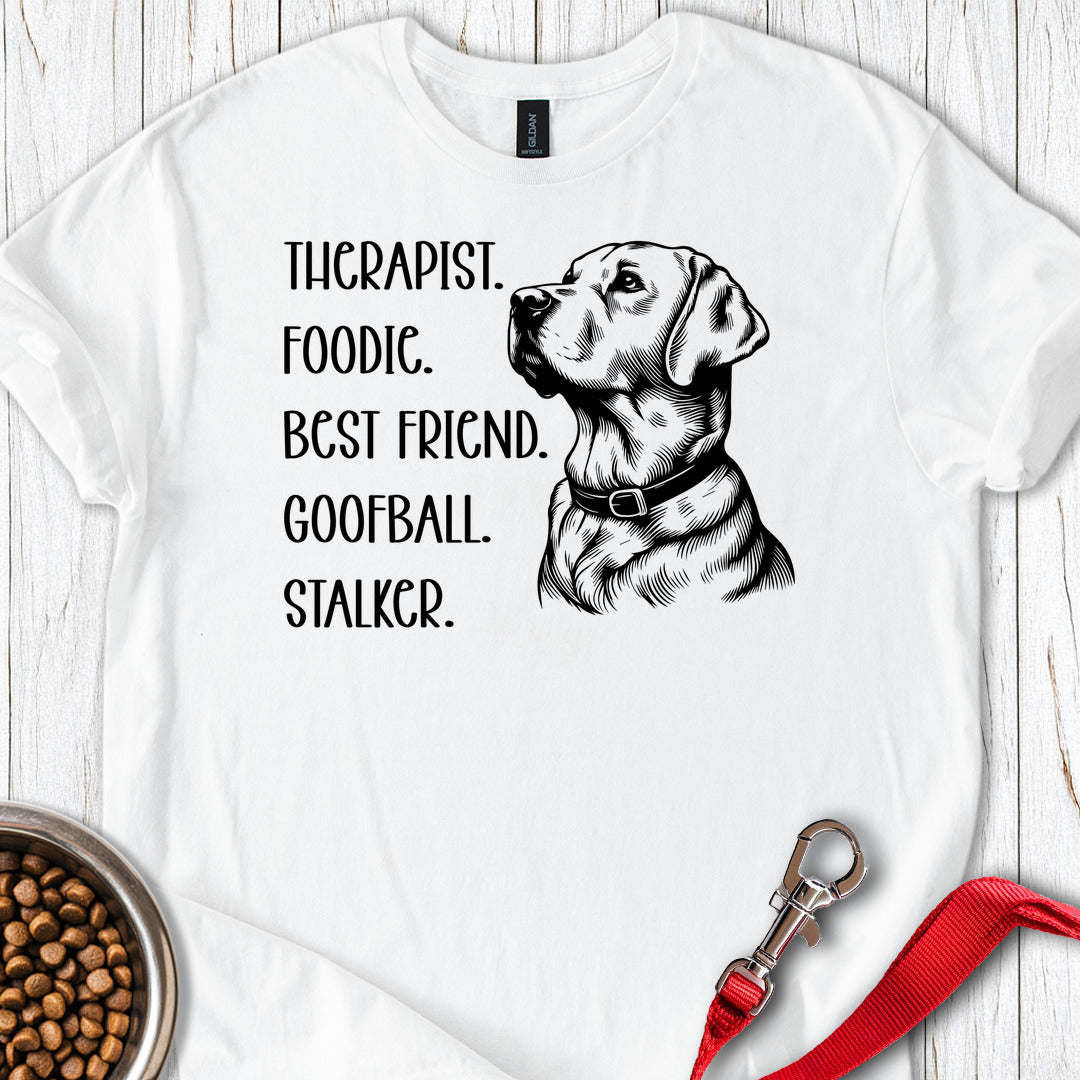 Funny Labrador Titles White