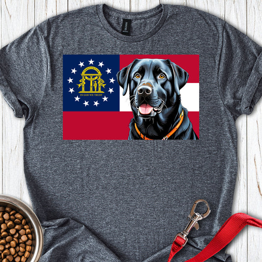 Georgia Black Labrador Dark Heather
