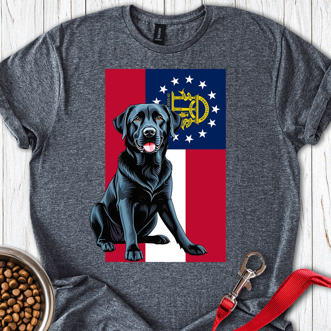 Georgia Black Labrador Dark Heather