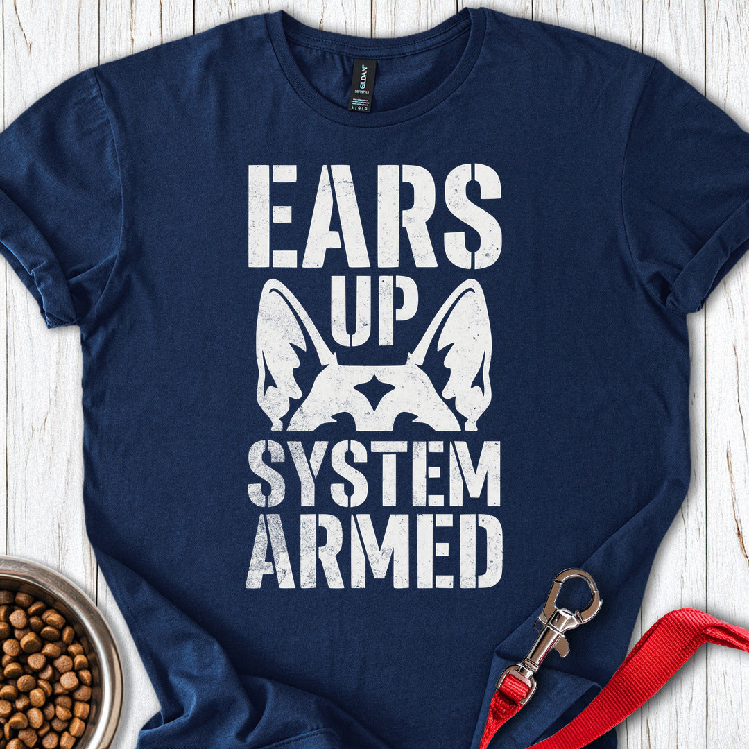 German Shepherd Alarm Navy