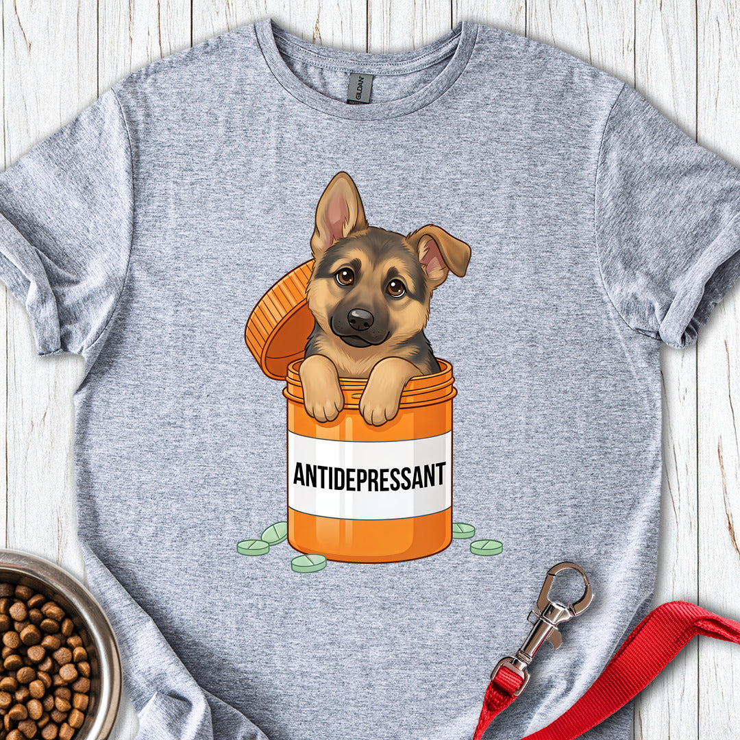 German Shepherd Antidepressant Sport Grey