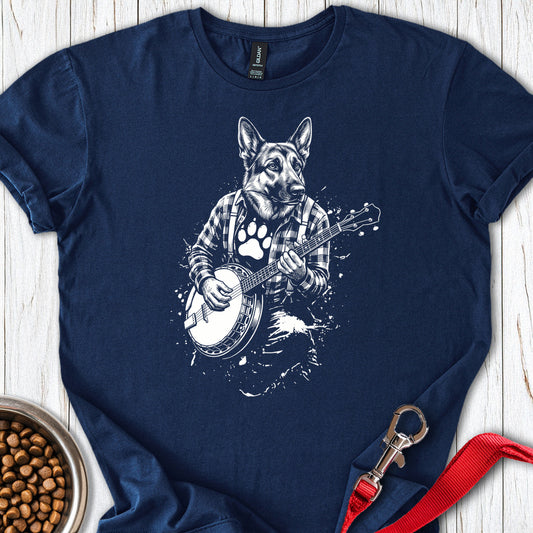 German Shepherd Banjo Navy