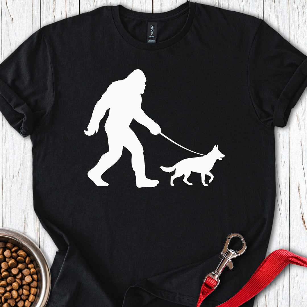 German Shepherd Bigfoot Black