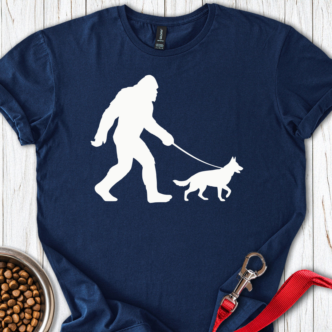 German Shepherd Bigfoot Navy