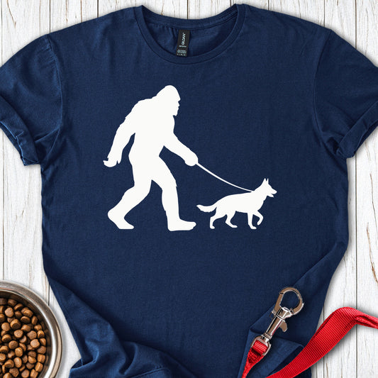German Shepherd Bigfoot Navy