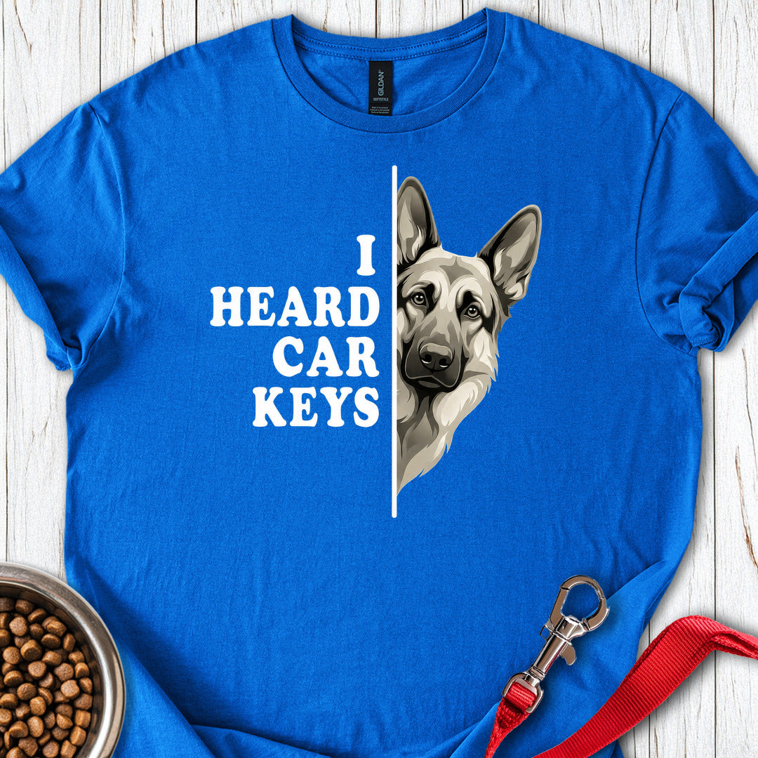 German Shepherd Car Keys Royal