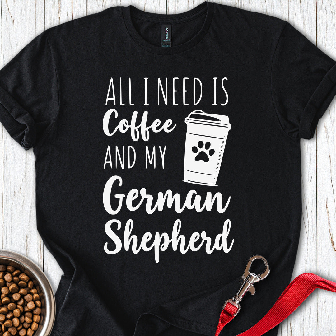 German Shepherd Coffee Black