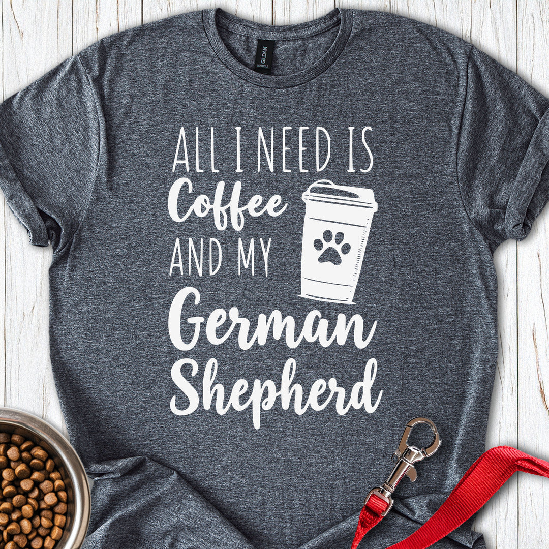 German Shepherd Coffee Dark Heather