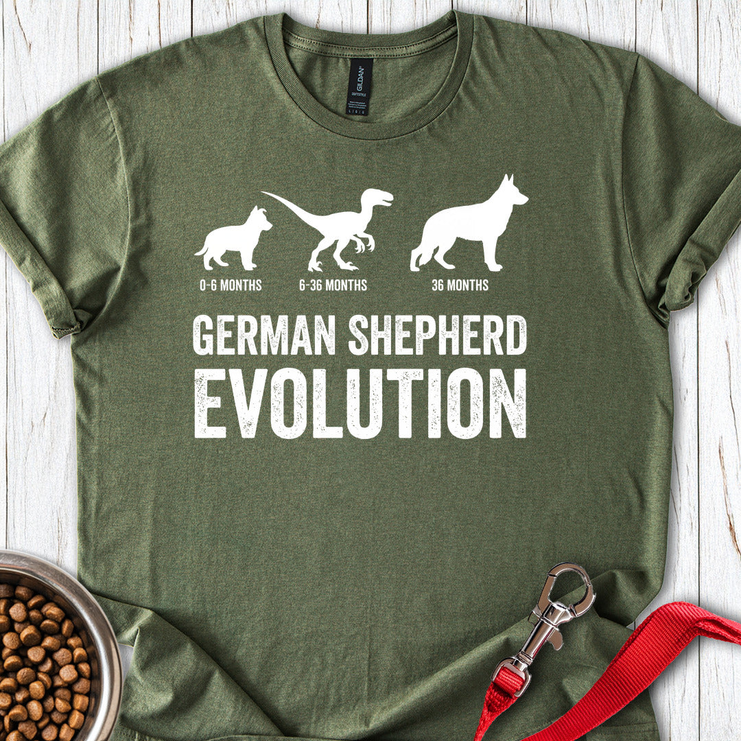 German Shepherd Evolution Military Green