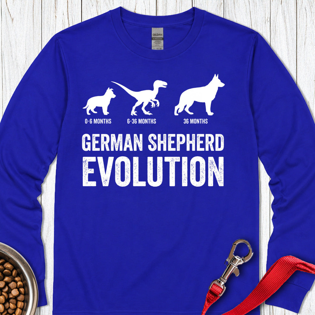 German Shepherd Evolution Long Sleeve — Royal