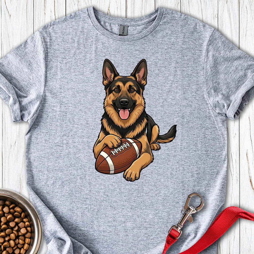 German Shepherd Football Sport Grey