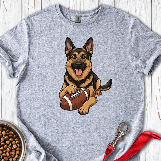 German Shepherd Football Sport Grey