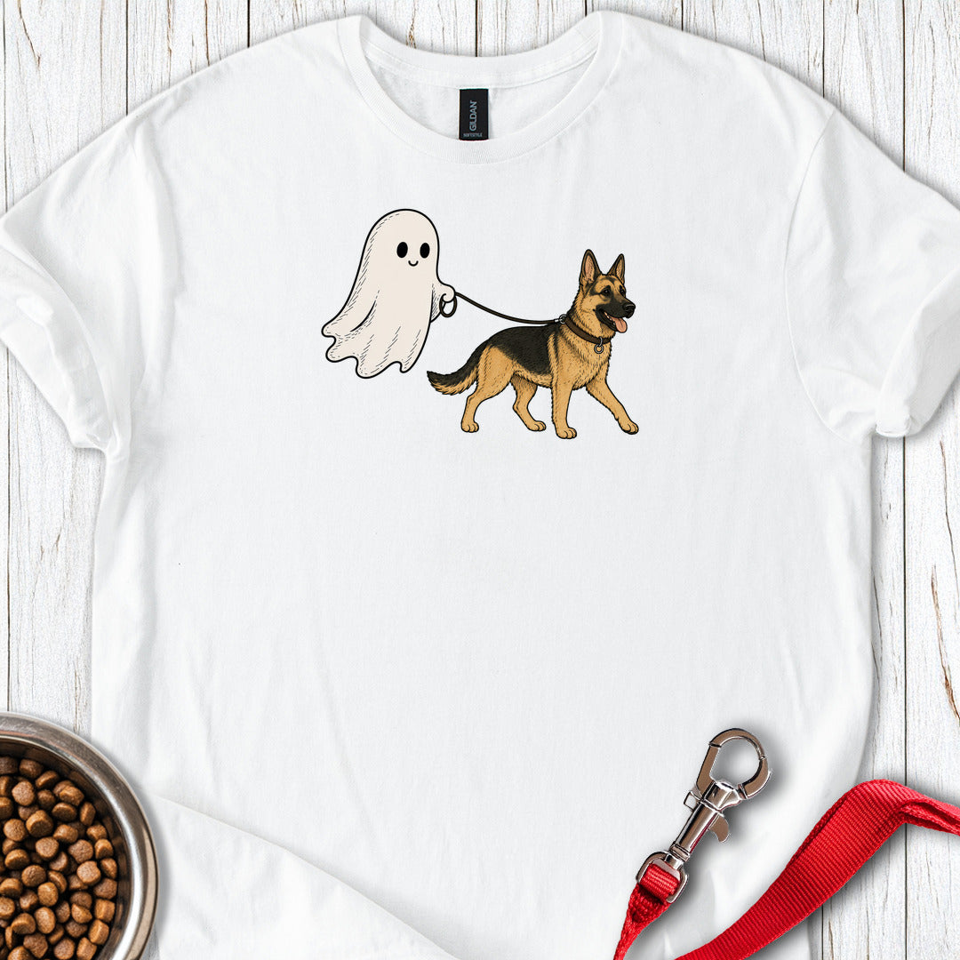 German Shepherd Ghost Halloween White