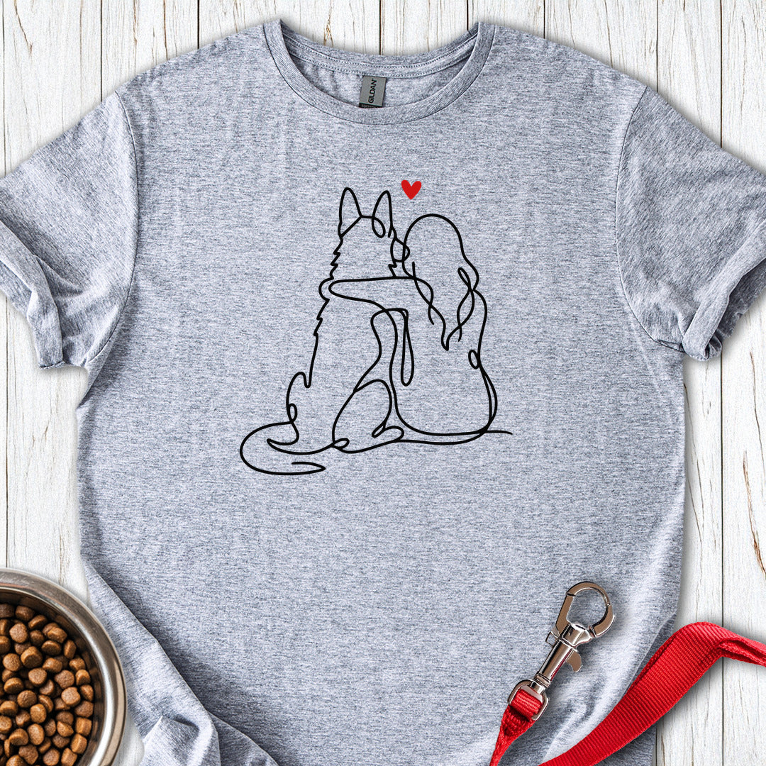 German Shepherd Lover Sport Grey