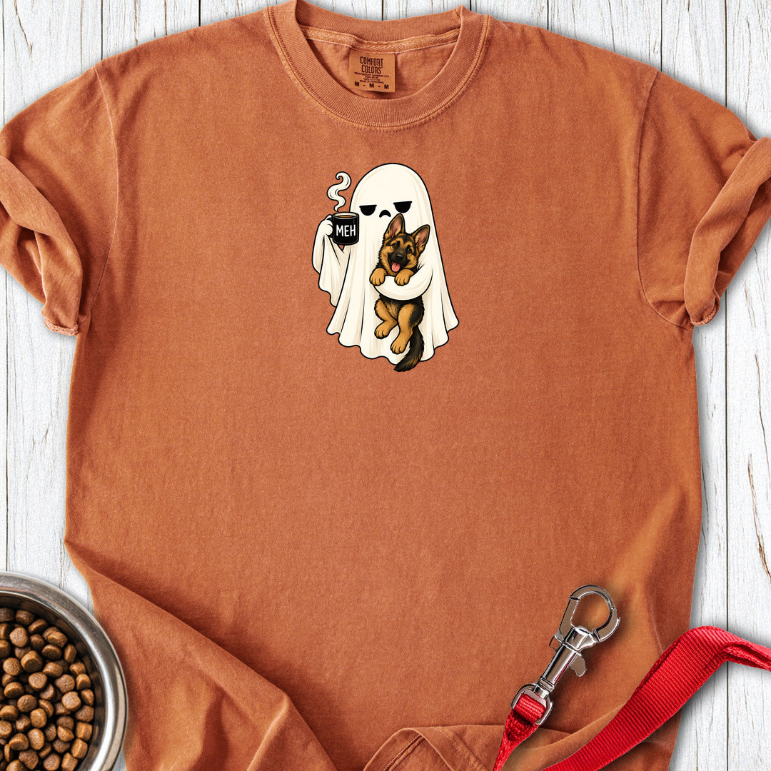 German Shepherd Meh Ghost Premium Tee — Yam