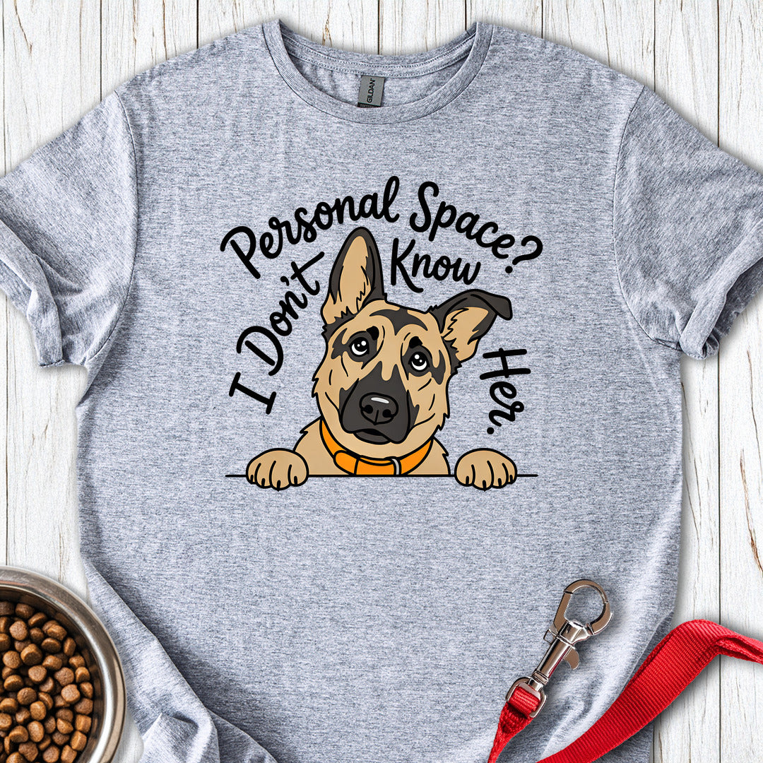 German Shepherd Personal Space Sport Grey