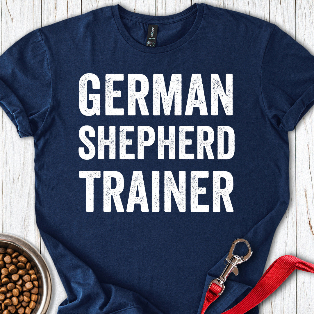 German Shepherd Trainer Navy