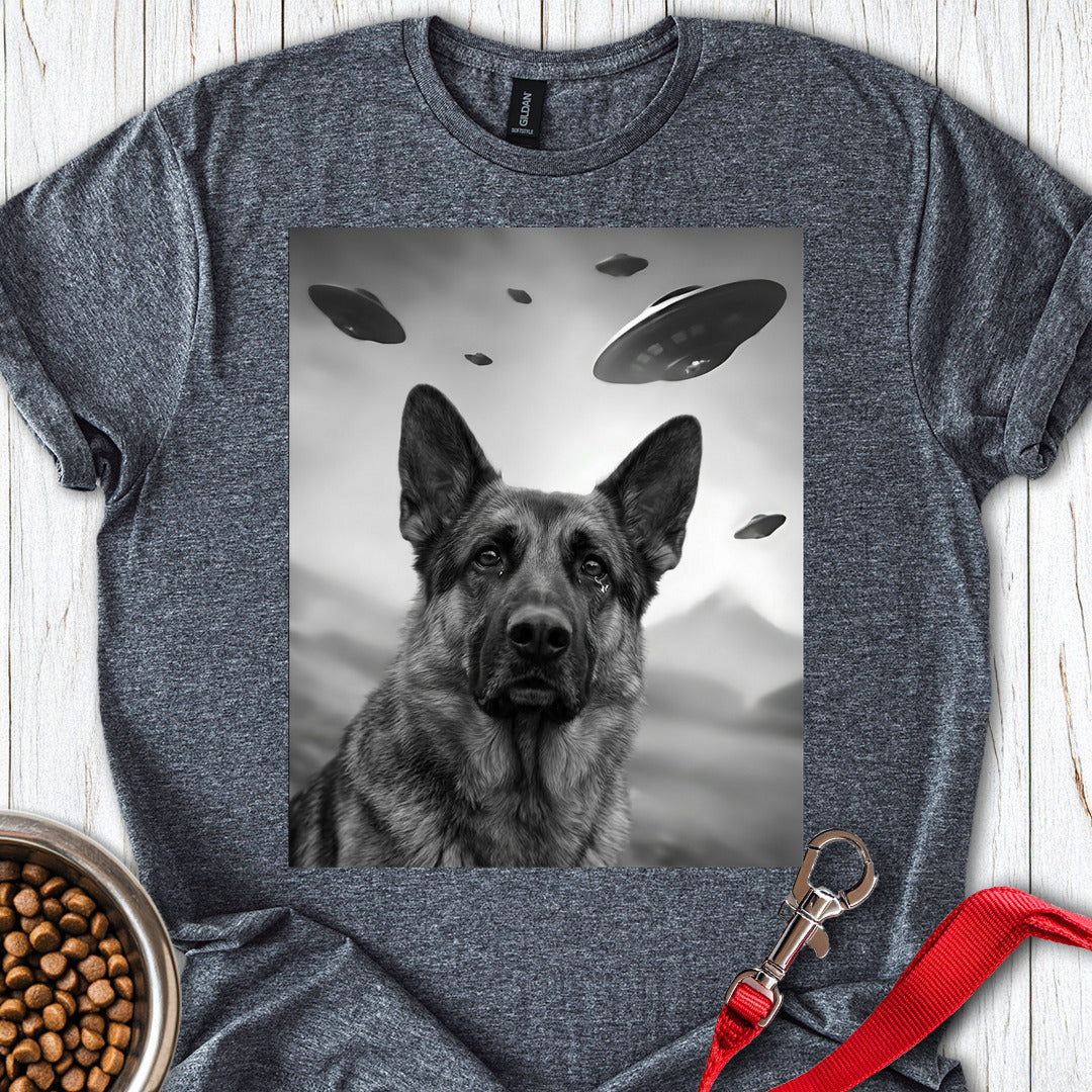 German Shepherd UFO Dark Heather