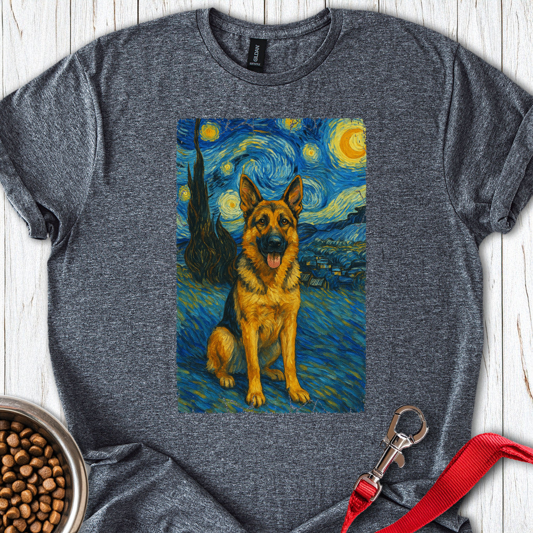 German Shepherd Van Gogh Dark Heather