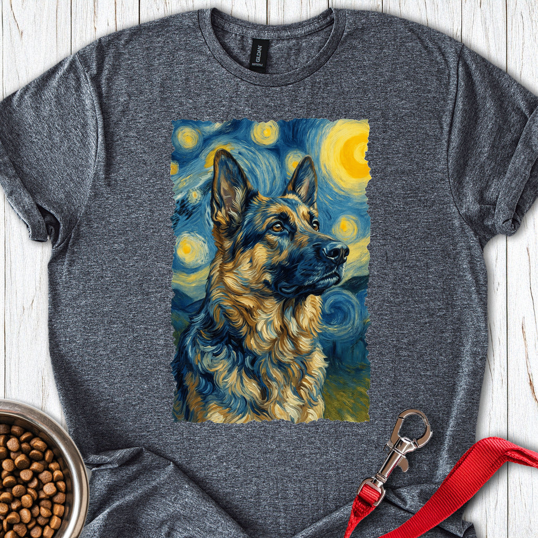 German Shepherd van Gogh Dark Heather