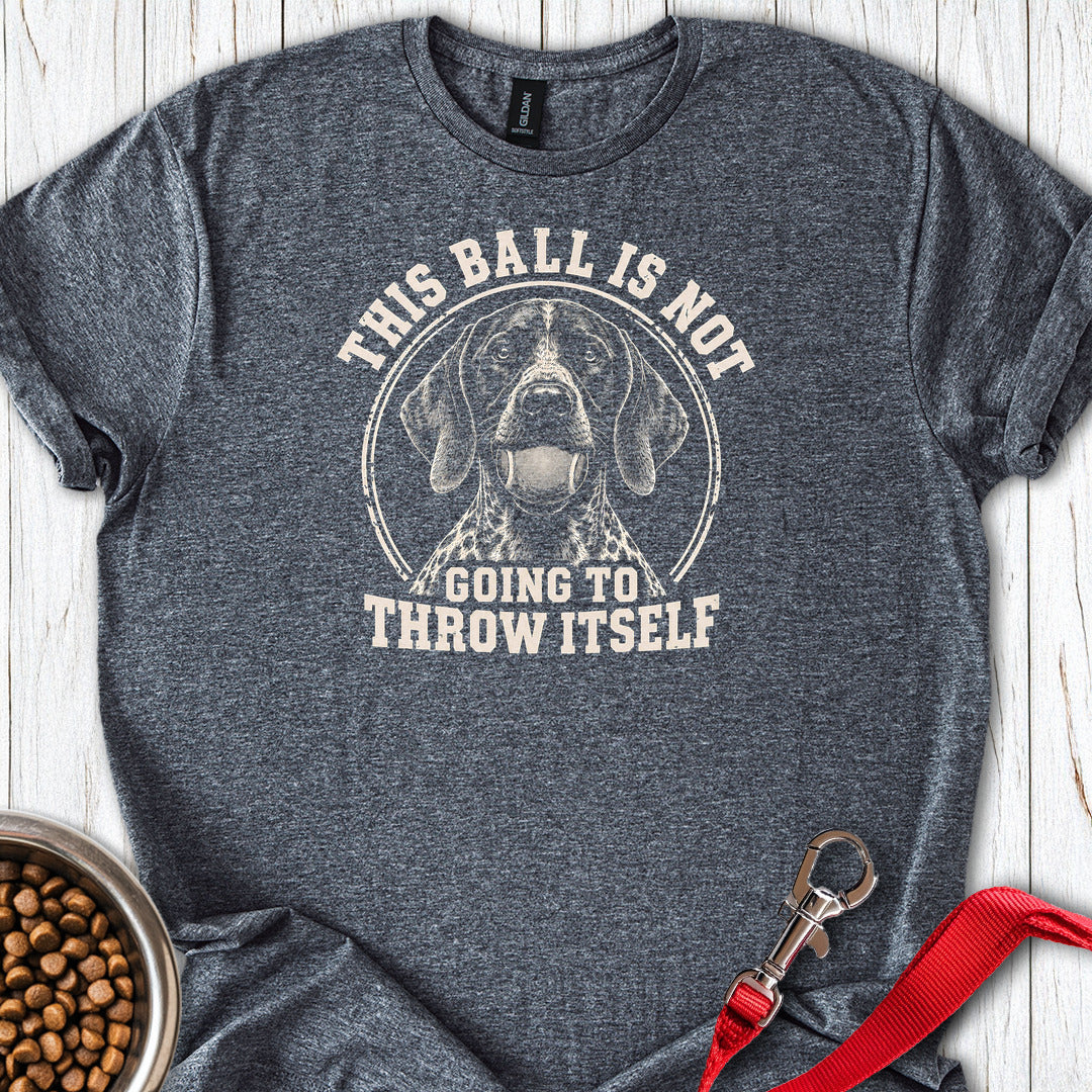 German Shorthaired Pointer Ball — Dark Heather